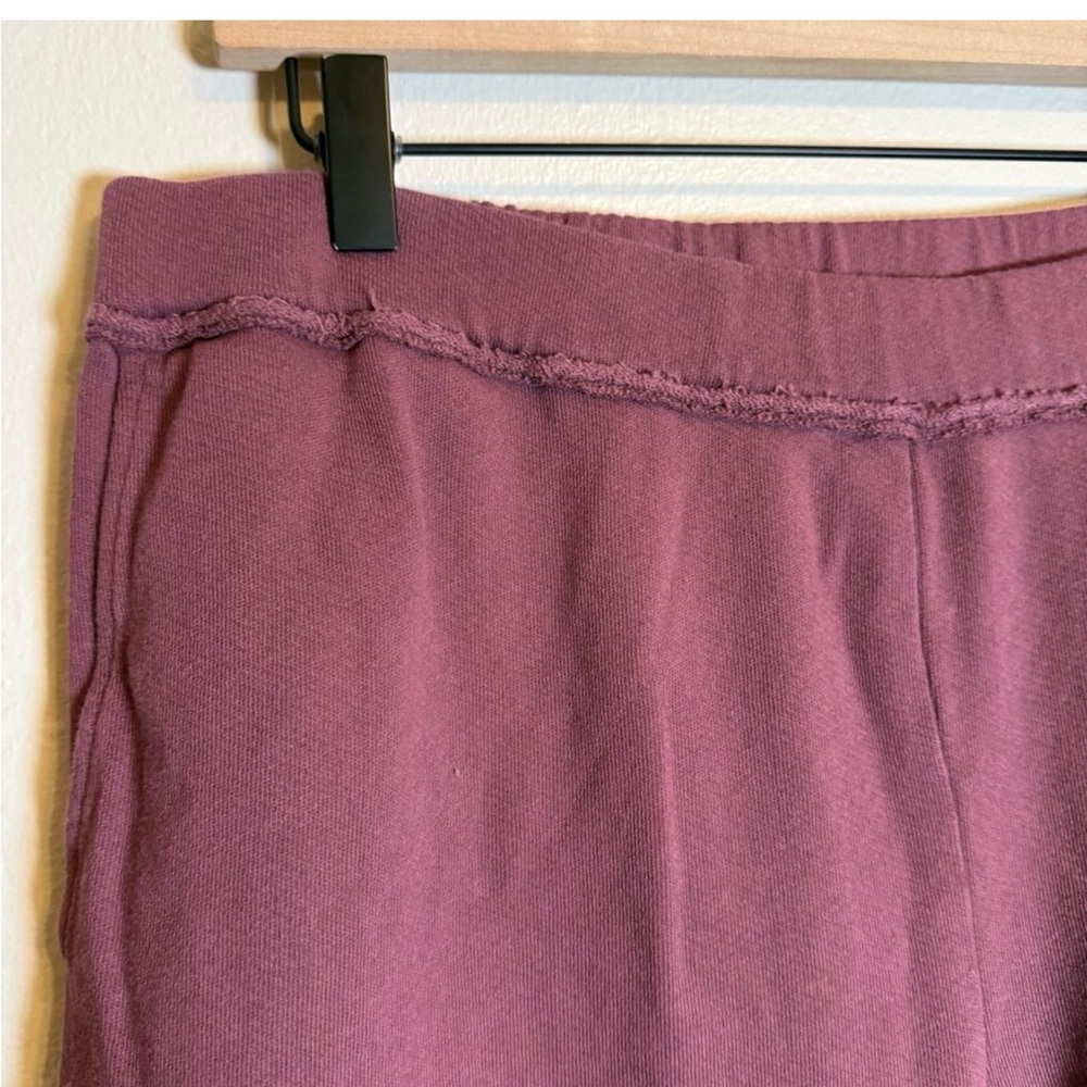 Eileen Fisher Women's Purple Sweatpants - Picture 2 of 2